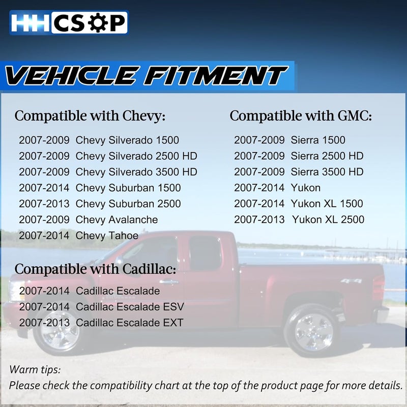 HHCSOP Front Left Driver Side Door Lock Latch Actuator for 2007 2008 2009 2010 2011 2012 2013 2014 Chevy Silverado Suburban Tahoe Avalanche Tahoe GMC Sierra 1500 2500 3500 Yukon XL Cadillac Escalade - Image 3